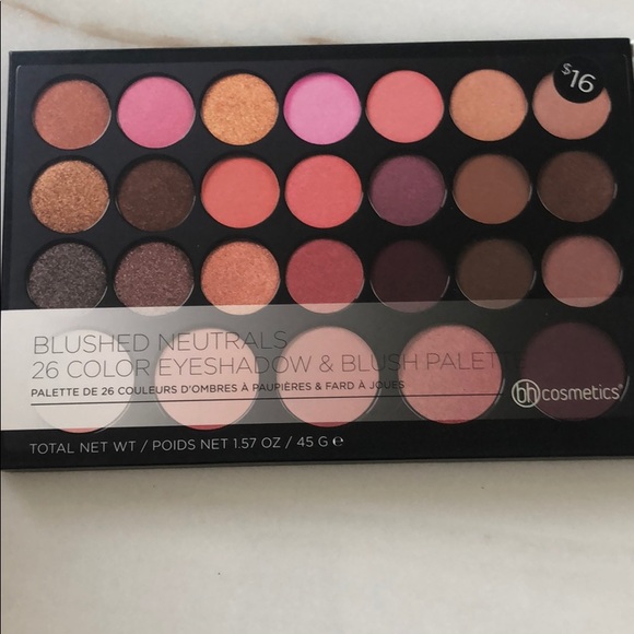 BH Cosmetics Accessories - Blushed Neutrals 26 Color Eyeshadow